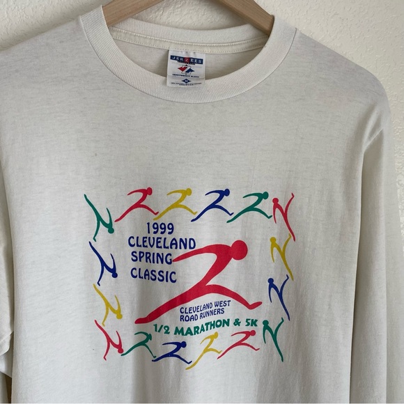 Vintage 1999 Cleveland Spring Classic front and back printed long sleeve t-shirt - Picture 2 of 11